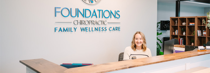 Chiropractic Zionsville IN Cori At Front Desk Contact Us