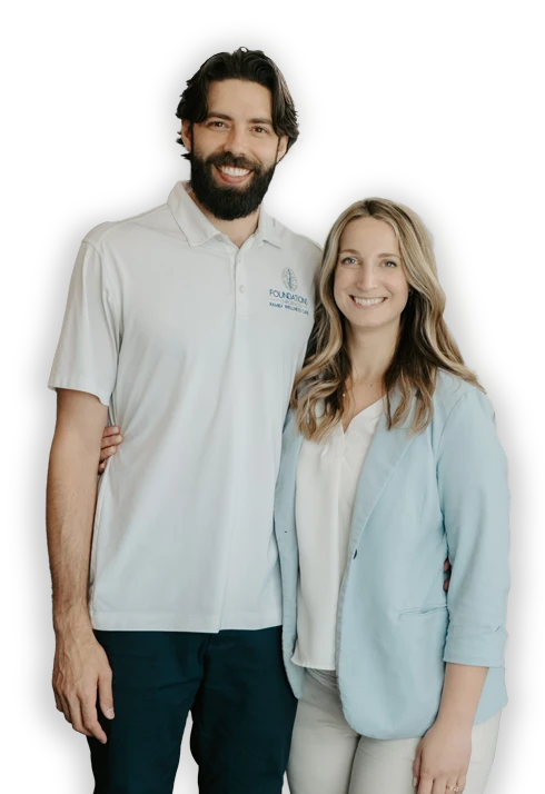 Benjamin and Danielle Hennes Posing Together